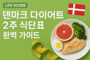 덴마크 다이어트 2주 식단표 완벽 가이드 | 10kg 감량 효과와 실전 후기