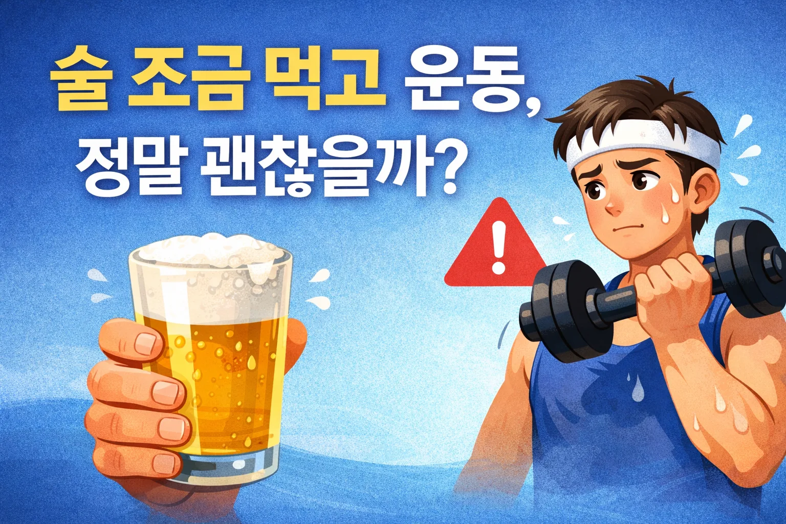 술 조금 먹고 운동 | 정말 괜찮을까? 전문가가 알려주는 안전 가이드 6가지
