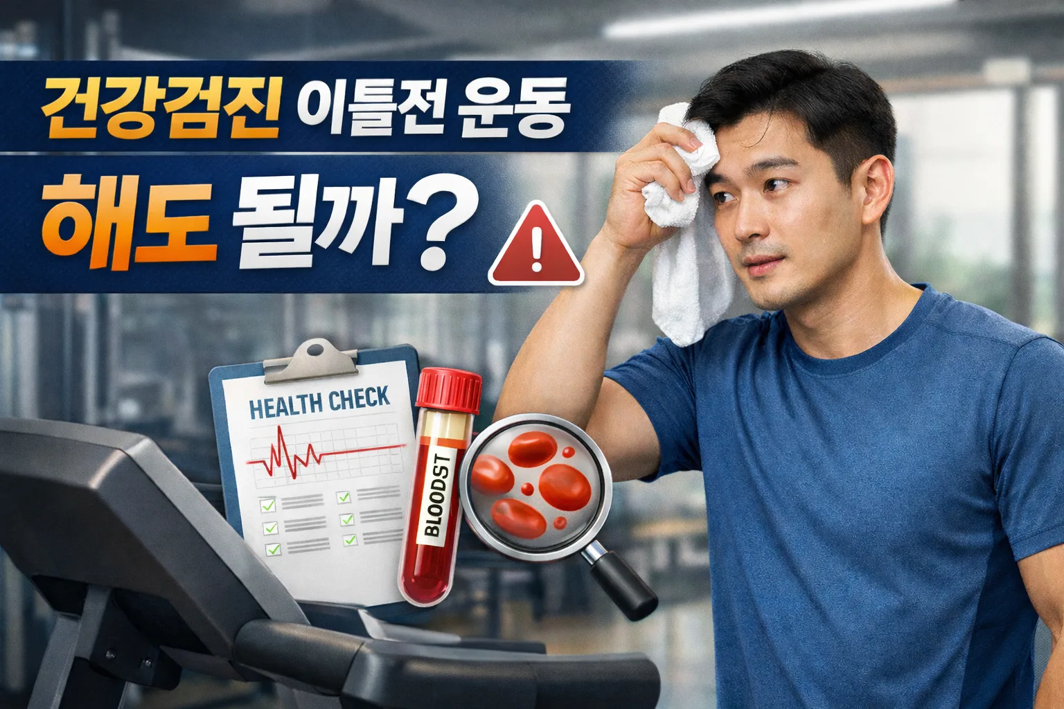 건강 검진 이틀전 운동 | 해도 될까? 검사 결과에 미치는 영향 5가지