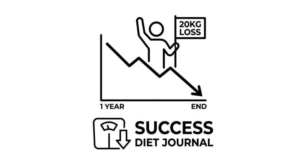 1년간 20kg 감량, 실제 성공 스토리