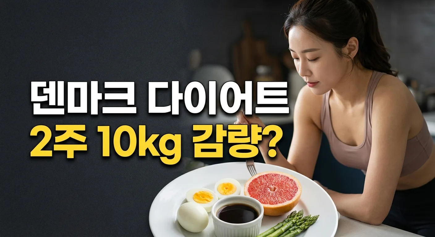 덴마크 다이어트 효과 | 2주 만에 10kg? 실제 후기와 원리 총정리