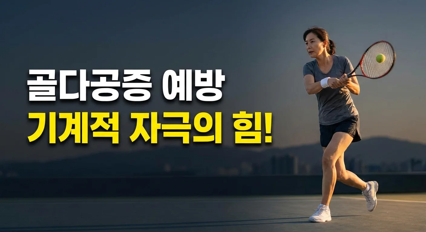 과학적으로 증명된 골다공증 예방 가이드 | 골밀도를 높이는 기계적 자극의 힘