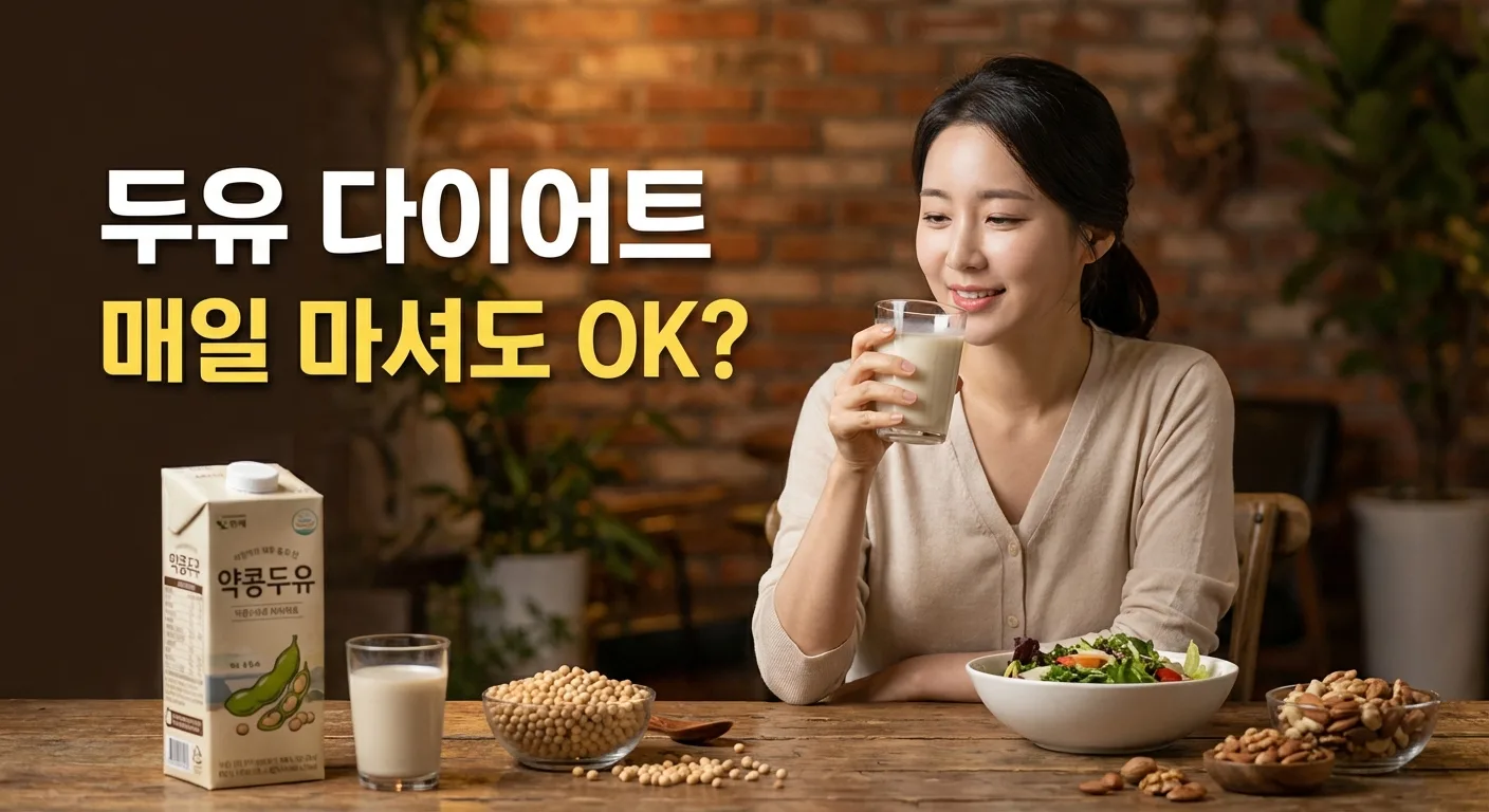 두유 다이어트 득과 실, 매일 마셔도 되나요? 전문가가 답하는 Q&A