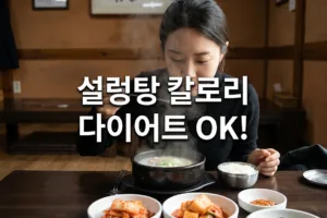 설렁탕 국물 칼로리 77kcal? | 다이어트 중 먹어도 되는 5가지 이유