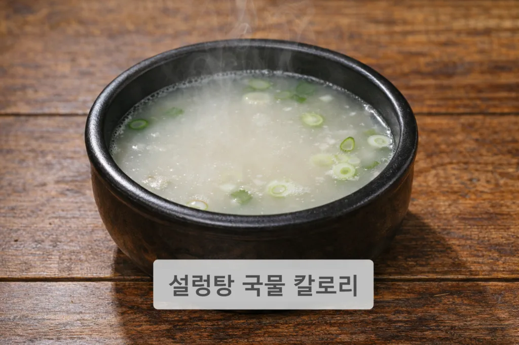 국물만 먹을 때 칼로리