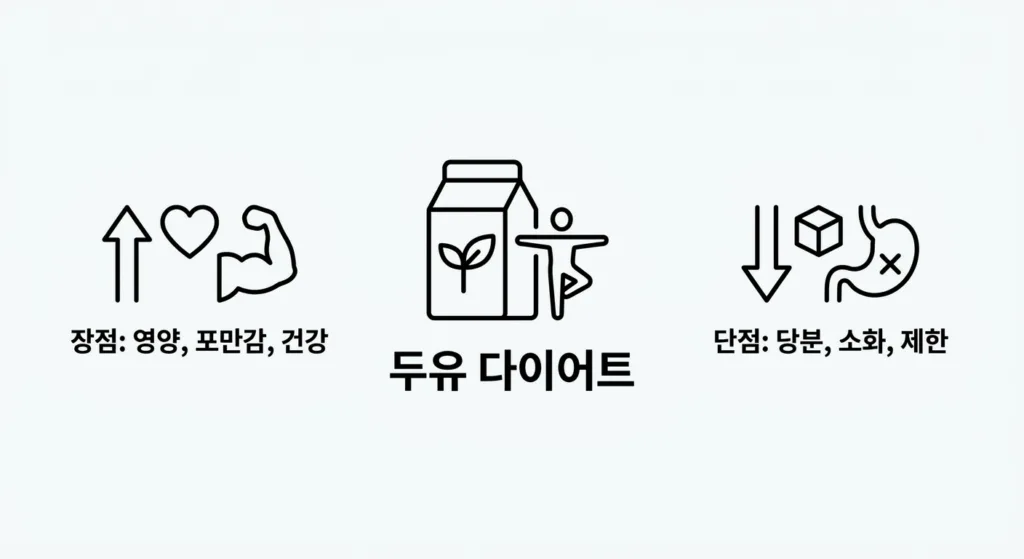 두유 다이어트의 장점과 단점, 부작용