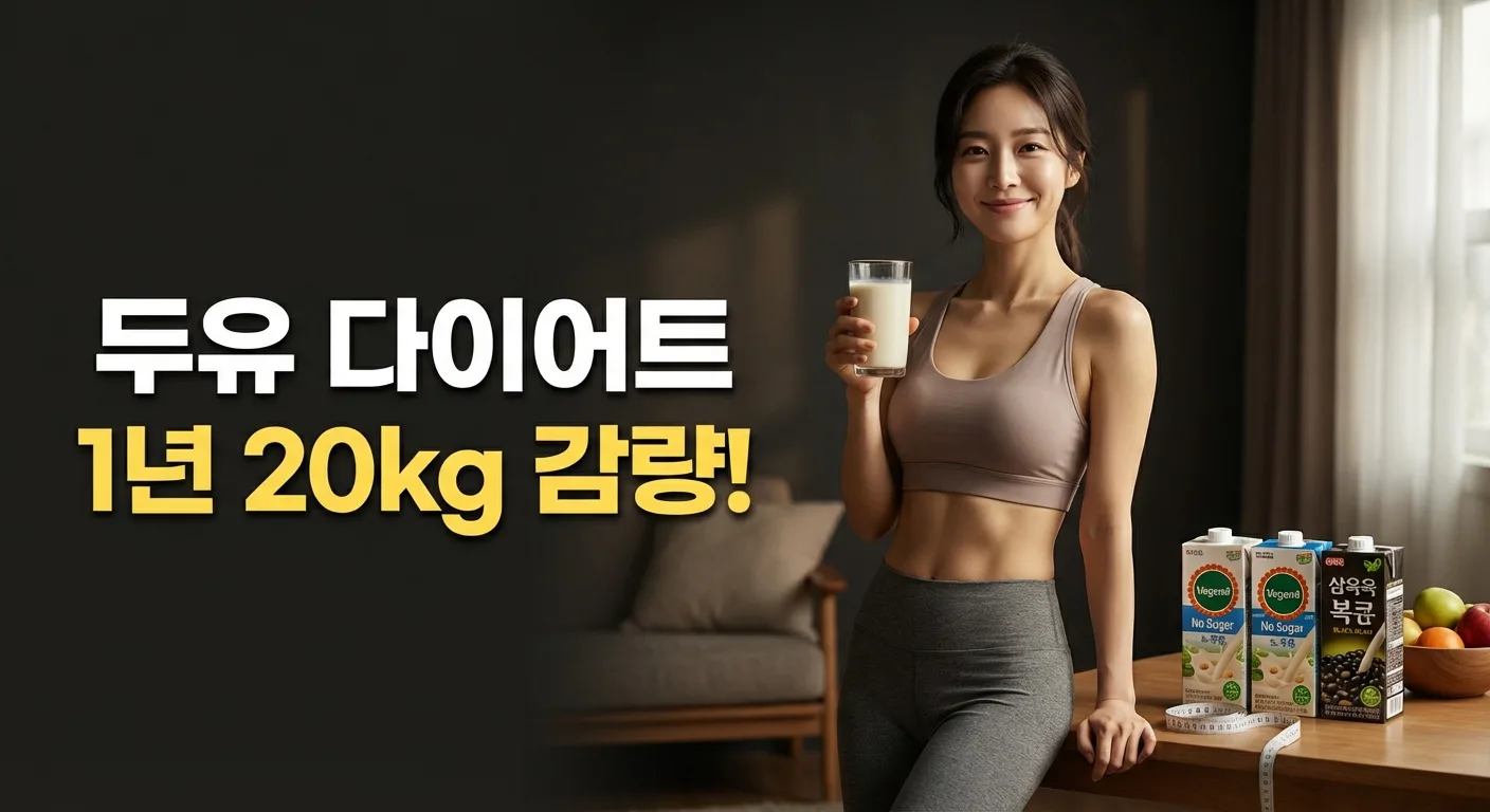 두유 다이어트 후기 더쿠 | 1년간 20kg 감량 성공한 실제 경험담
