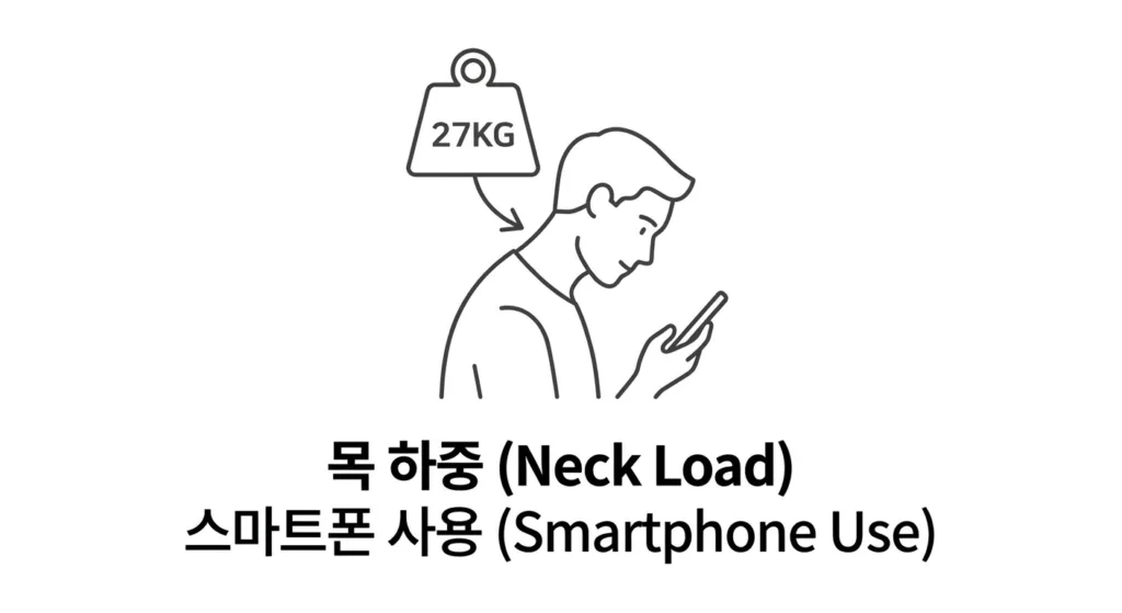 고개가 숙여질 때마다 생기는 '7살 아이'의 하중