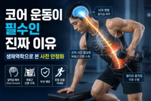 코어 운동이 필수인 진짜 이유 | 생체역학으로 본 사전 안정화