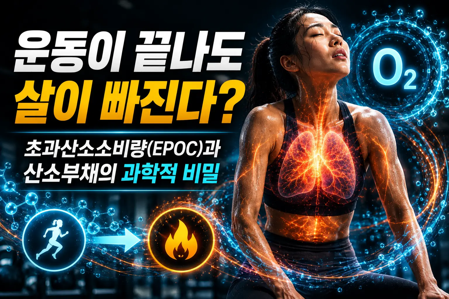 운동이 끝나도 살이 빠진다? | 초과산소소비량(EPOC)과 산소부채의 과학적 비밀