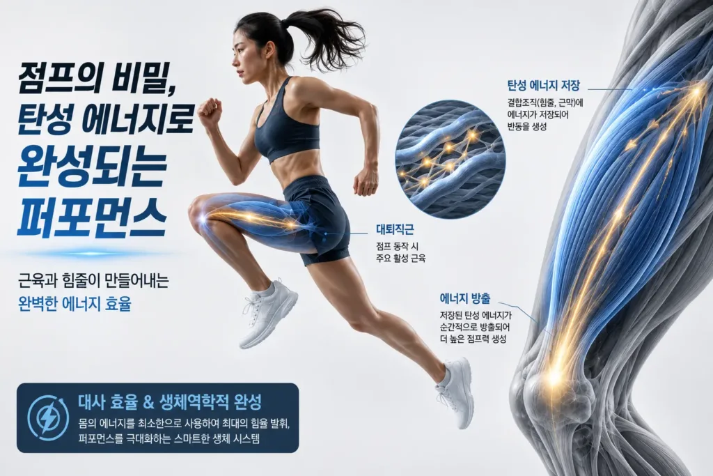 버려지는 힘조차 유용한 에너지로 재활용하는 인체의 완벽한 생체역학적 설계, '생산적 대항작용'의 비밀