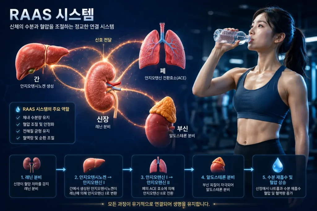 고강도 운동 중 흘리는 땀, 우리 몸은 어떻게 버티고 있을까요?