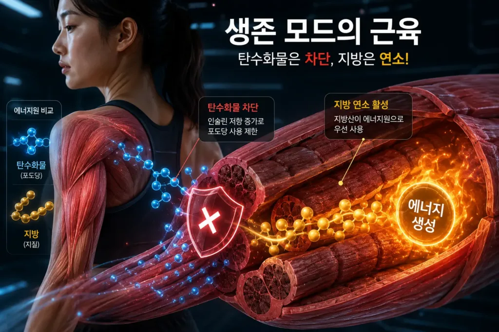 절약유전자와 PDK4효소