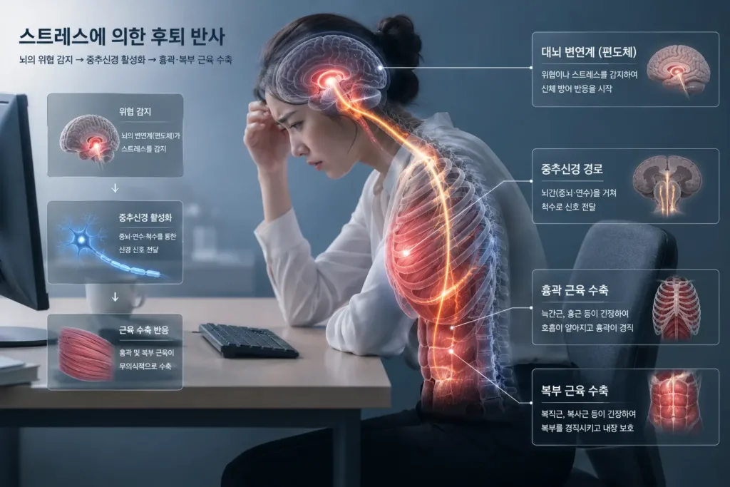 거북목과 라운드숄더, 진짜 원인은 스트레스