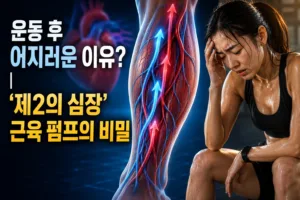 운동 후 어지러운 이유? | ‘제2의 심장’ 근육 펌프의 비밀