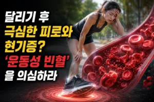달리기 후 극심한 피로와 현기증? | ‘운동성 빈혈’을 의심하라