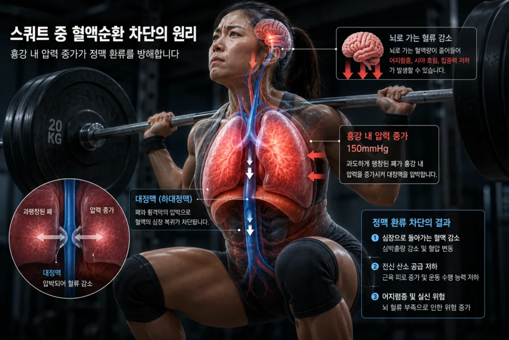 고중량 운동 중 어지러움, 단순한 피로일까요?