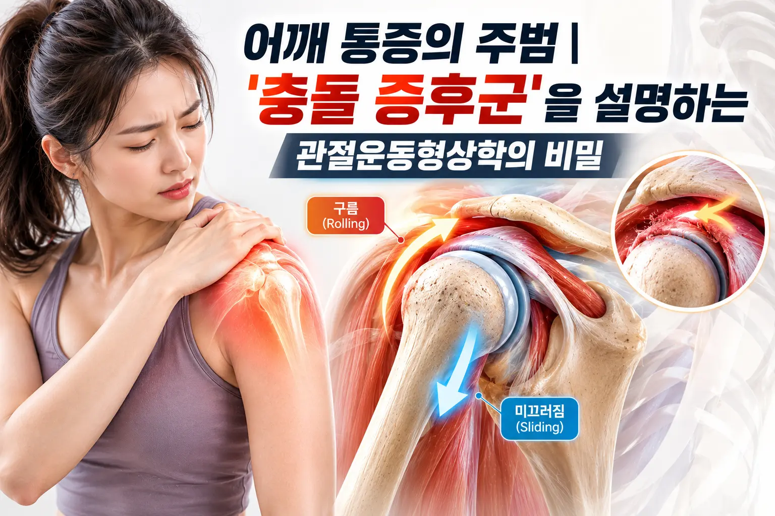 어깨 통증의 주범 | '충돌 증후군'을 설명하는 관절운동형상학의 비밀